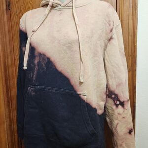 Kinetix Pink and Black Tie-Dye Hoodie